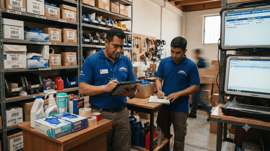Registro detallado de consumos internos