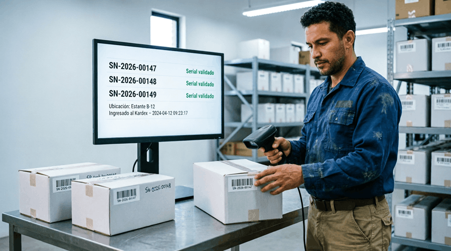 Integración con lectores de código de barras
