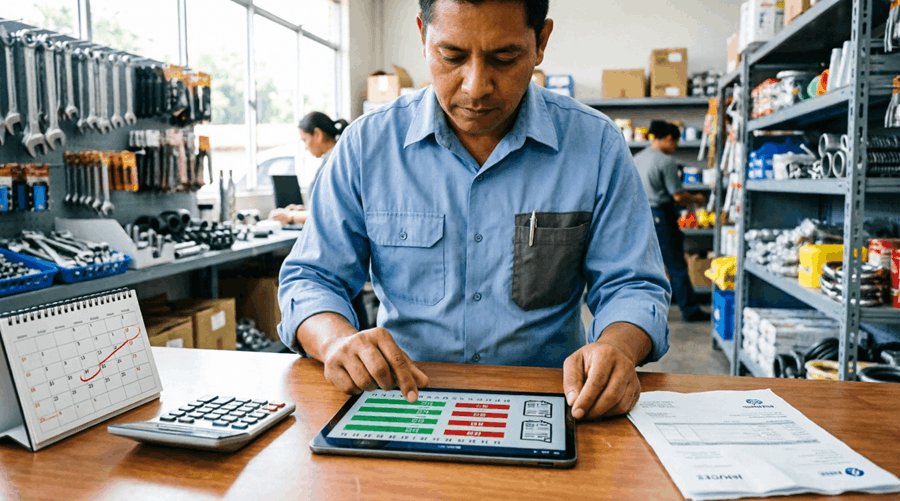 Control de cuentas por pagar