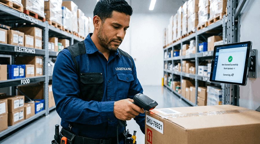 Gestión de entradas y salidas de inventario