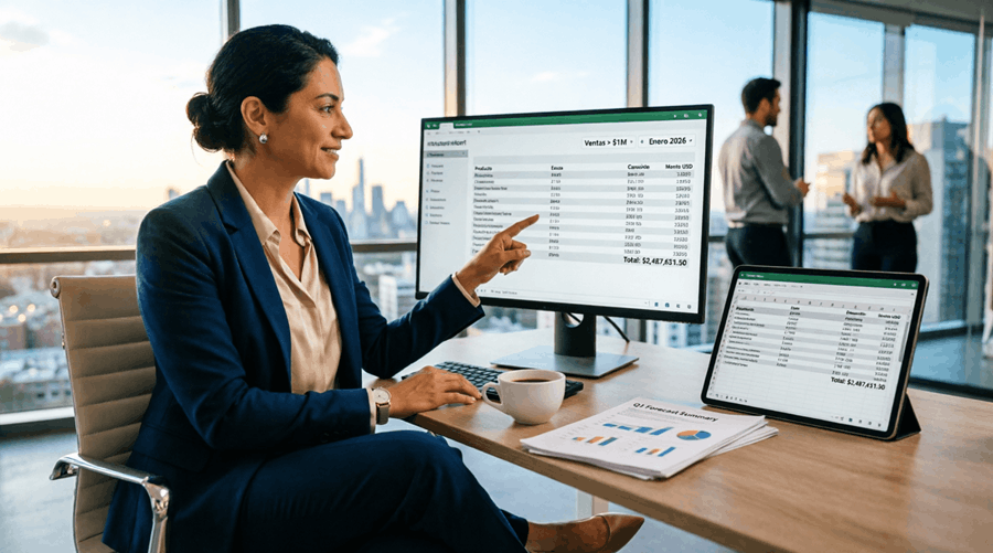 Exportación rápida a Excel