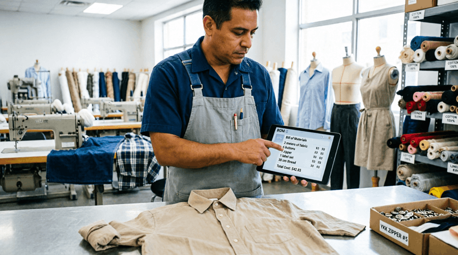Configuración de Lista de Materiales